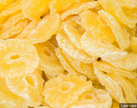 Dried Pineapple Slices – Healthy, Fiber-Rich Snack